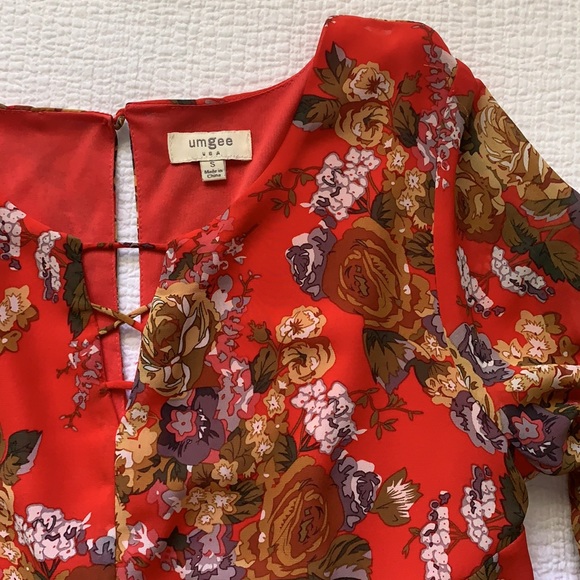 Umgee Floral Dress - Picture 2 of 3